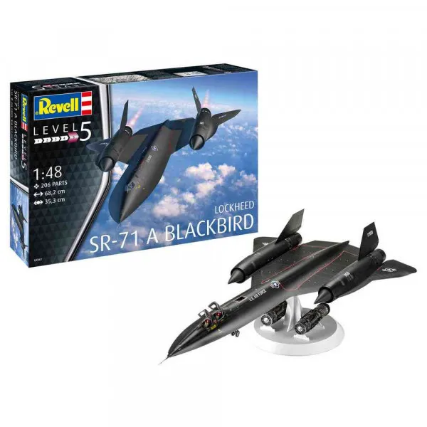 REVELL MAKETA LOCKHEED SR-71 A BLACKBIRD 