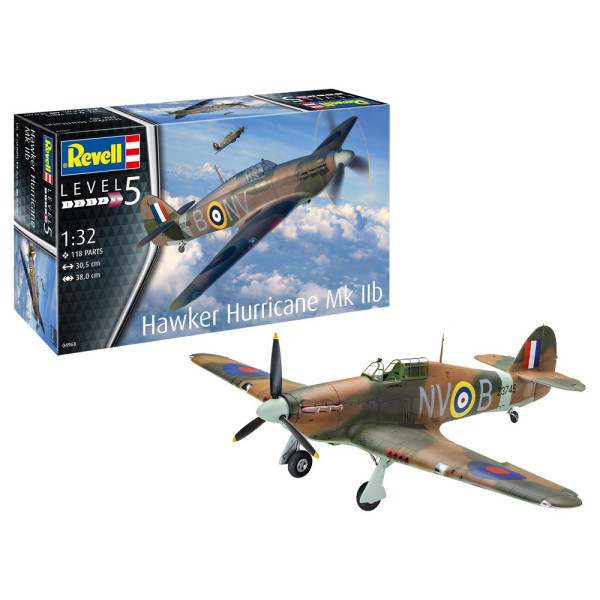 REVELL MAKETA  HAWKER HURRICANE MK IIB 