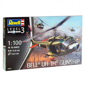 REVELL MAKETA BELL  UH-1H  GUNSHIP 