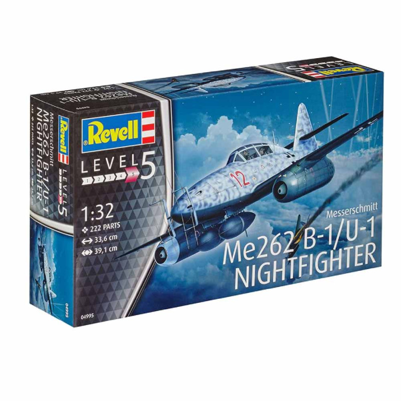 REVELL MAKETA MESSERSCHMITT ME262 B-1/U-1 NIGH