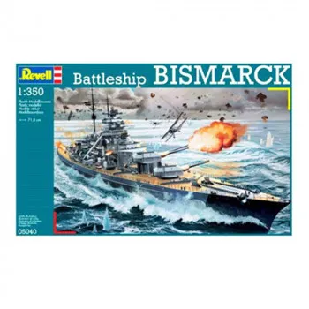 REVELL MAKETA Battleship Bismarck 