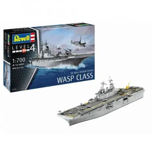 REVELL MAKETA US NAVY ASSAULT CARRIER WASP CLASS