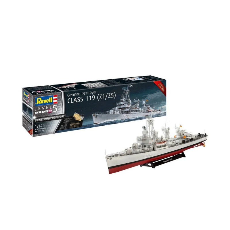 REVELL MAKETA DESTROYER CLASS 119 (Z1/Z5) 