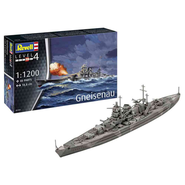 REVELL MAKETA BATTLESHIP GNEISENAU 
