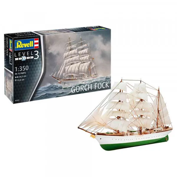 REVELL MAKETA GORCH FOCK 