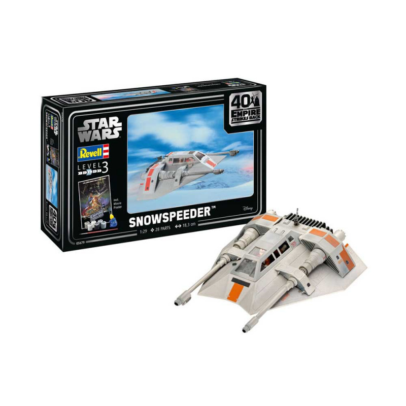 REVEL MAKETA SNOWSPEEDER-40TH ANNIVERSARY THE EMPIRE STRIKES B
