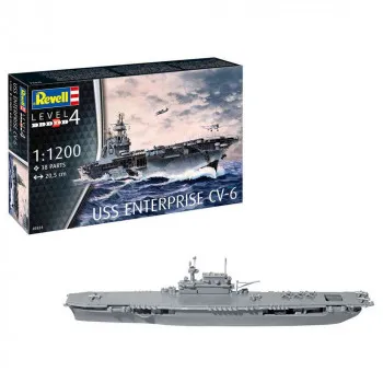 REVELL MAKETA USS ENTERPRISE CV-6 