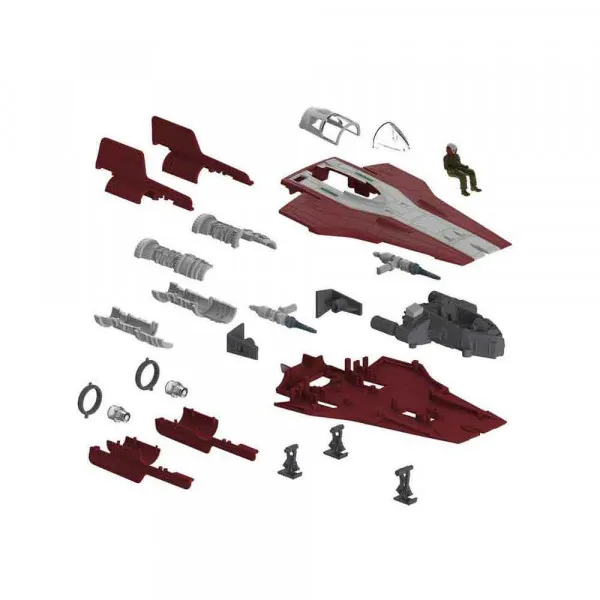 REVELL RESISTANCE A WING FIGHTER RED 