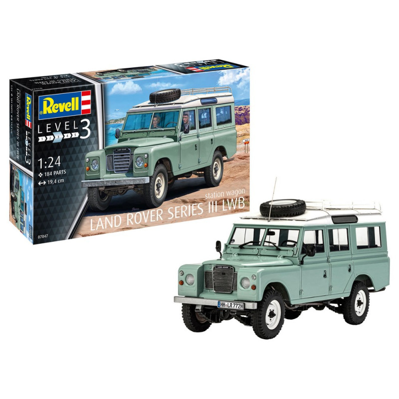 REVELL MAKETA LAND ROVER SERIES III LWB STATION WAGON