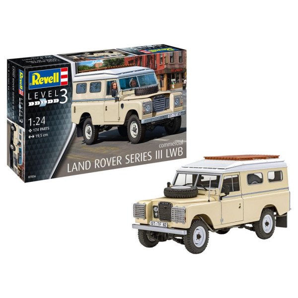 REVELL MAKETA LAND ROVER SERIES III LWB (COMMERCIAL) 