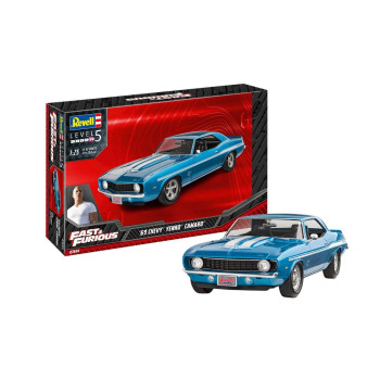 REVELL MAKETA FAST & FURIOUS 1969 CHEVY CAMARO YENKO 