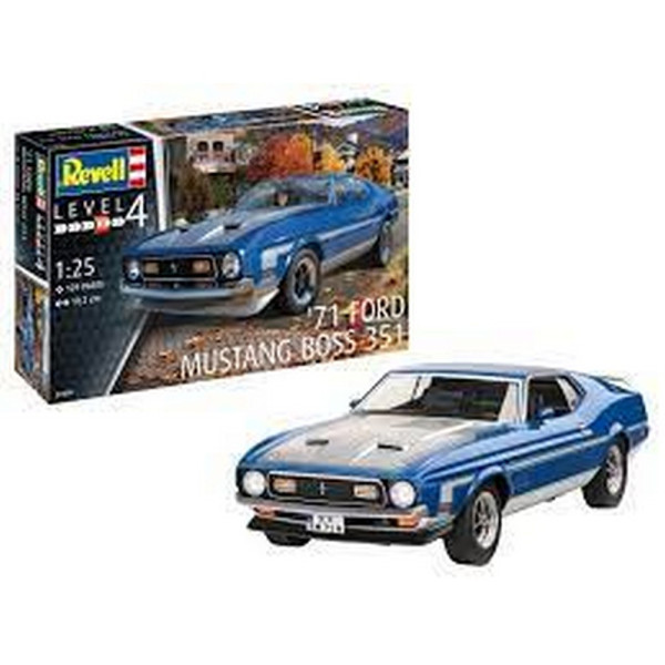 REVELL MAKETA 71 FORD MUSTANG BOSS 351 
