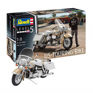 REVELL MAKETA US TOURING BIKE 