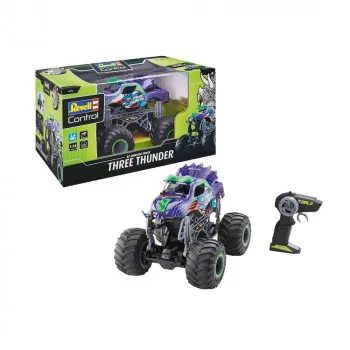 REVELL RC DINO MONSTER TRUCK THREE THUNDER 