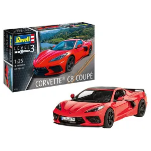 REVELL MAKETA RC SCALE CAR CORVETTE C8