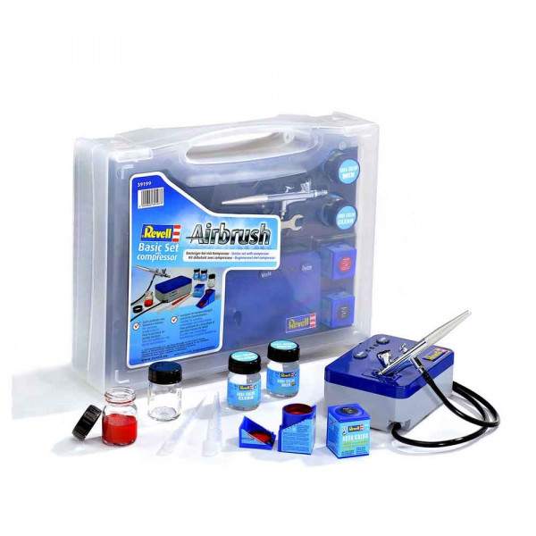 REVELL BASIC SET MIT KOMPRESSOR 