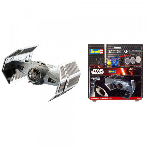 REVELL MAKETA MODEL SET DARTH VADER S TIE FIGH