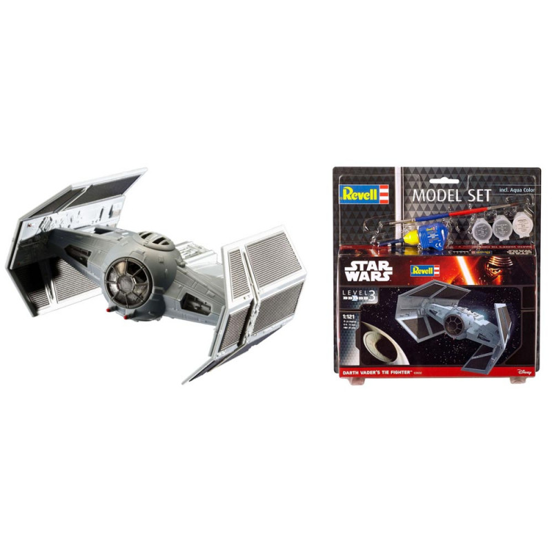 REVELL MAKETA MODEL SET DARTH VADER S TIE FIGH