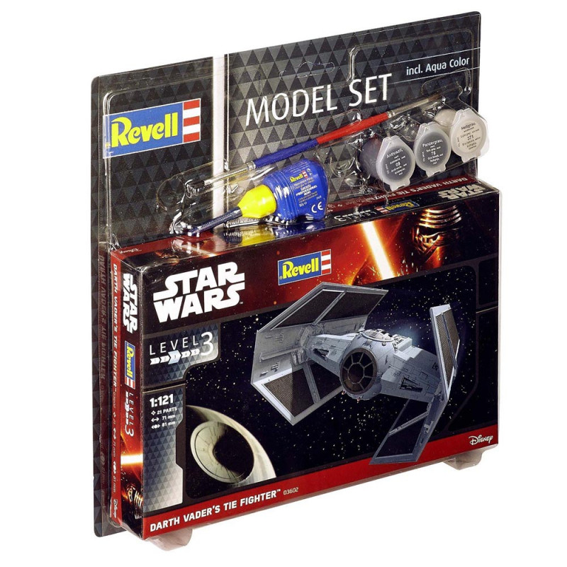 REVELL MAKETA MODEL SET DARTH VADER S TIE FIGH