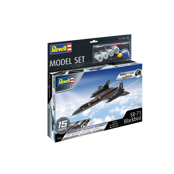 REVELL MAKETA MODEL SET LOCKHEED SR-71 BLACKBIRD EASY-CLICK-SYST 