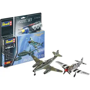 REVELL MODEL SET COMBAT SET BF109G-10 & SPITFIRE MK.V