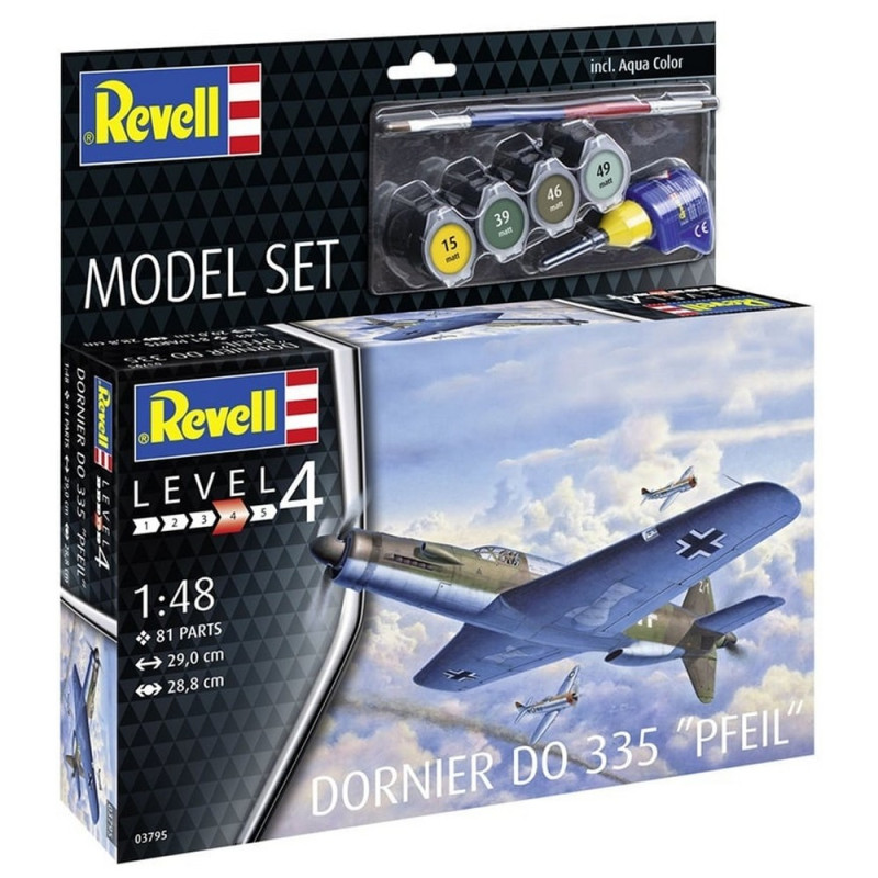 REVELL MODEL SET DORNIER DO 335 