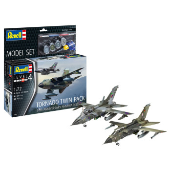 REVELL MAKETA MODEL SET TORNADO 50TH ANNIVERSARY TWINPACK 