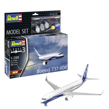 REVELL MAKETA MODEL SET BOEING 737-800