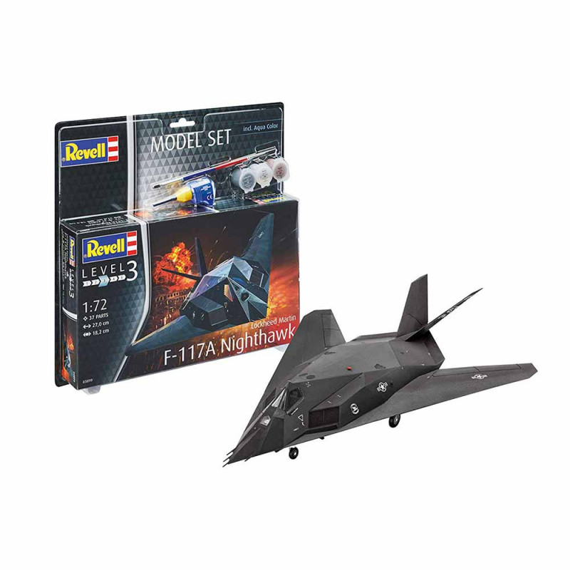 REVELL MAKETA MODEL SET F-117A NIGHTHAWK STEAL