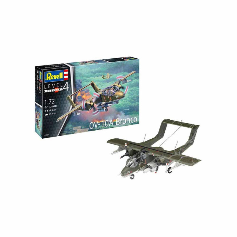 REVELL MAKETA MODEL SET OV-10A BRONCO