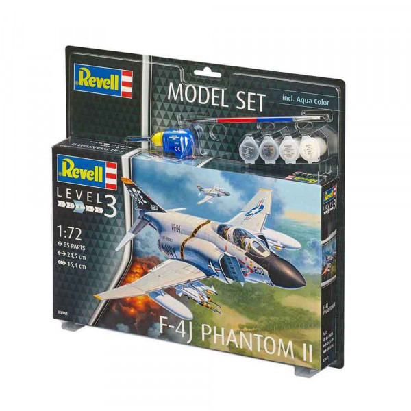 REVELL MAKETA MODEL SET F-4J PHANTOM II 