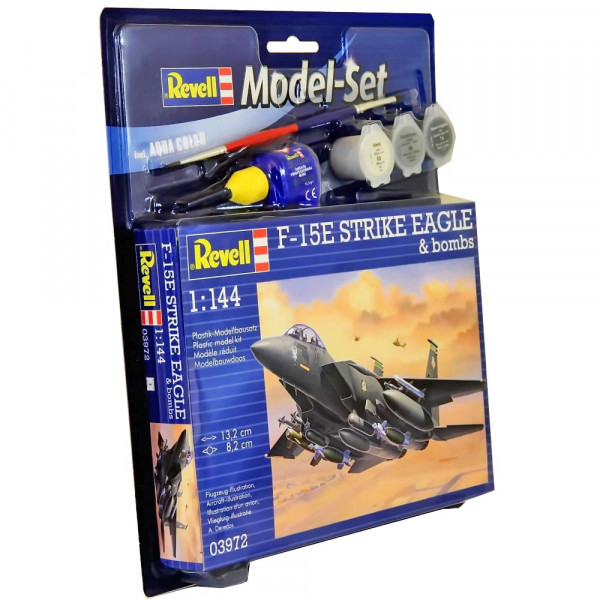 REVELL MAKETA MODEL SET F-15E STRIKE EAGLE B