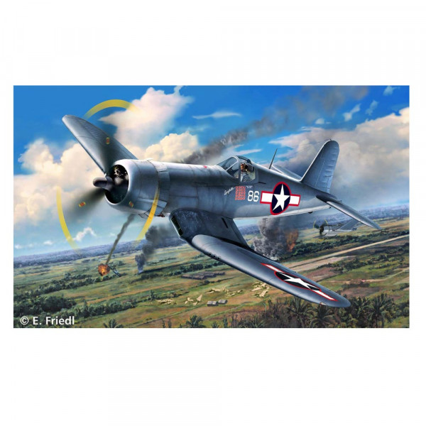 REVELL MAKETA MODEL SET VOUGHT F4U-1D CORSAIR