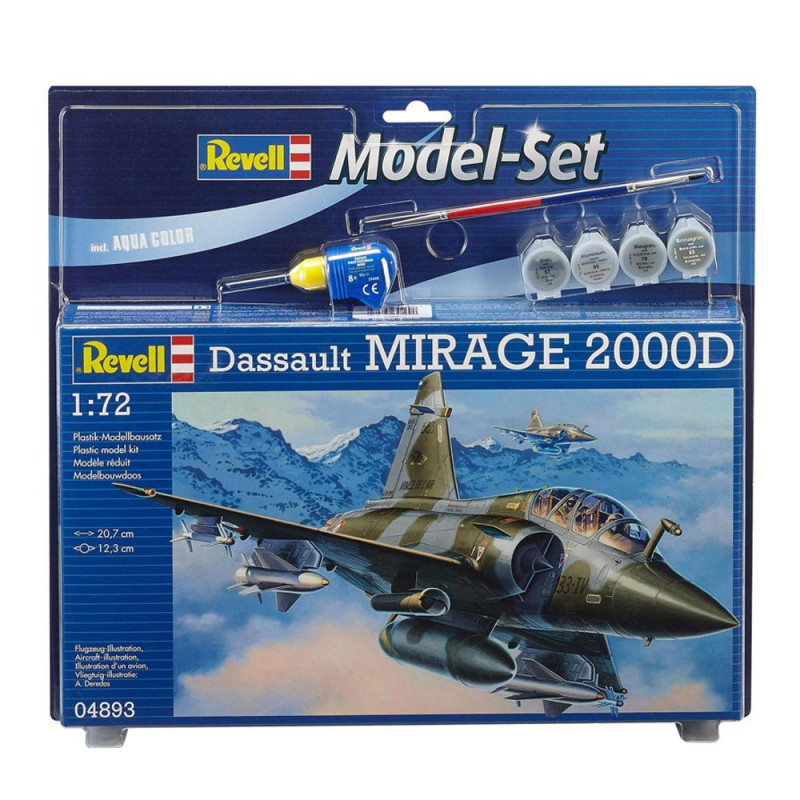 REVELL MAKETA MODEL SET MIRAGE 2000D