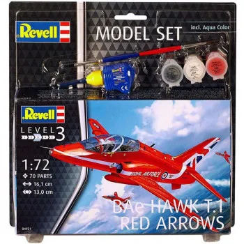 REVELL MAKETA MODEL SET BAE HAWK T.1 RED ARROW 