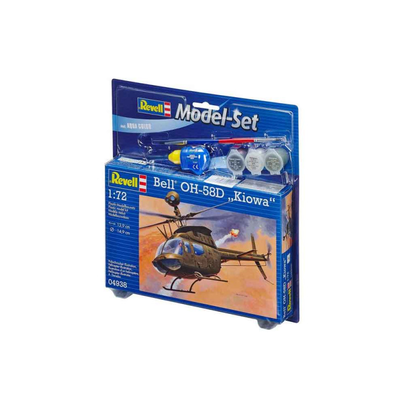 REVELL MAKETA MODEL SET BELL OH-58D  KIOWA 