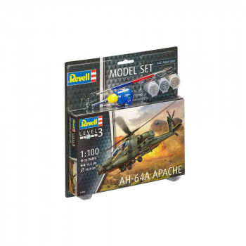 REVELL MAKETA MODEL SET AH-64A APACHE 