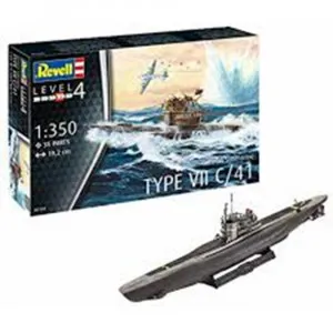 REVELL MAKETA MODEL SET GERMAN SUBMARINE TYPE