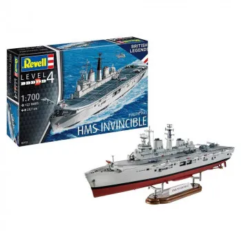 REVELL MAKETA MODEL SET HMS INVINCIBLE  FALKLA 