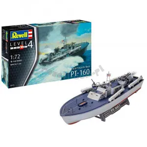 REVELL MODEL SET PATROL TORPEDO BOAT PT-160