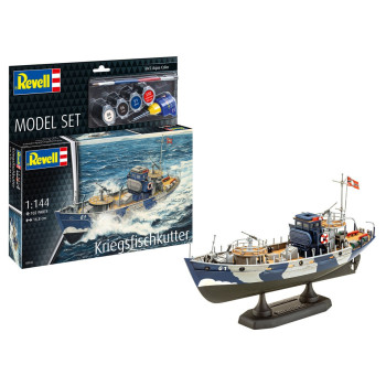 REVELL MAKETA MODEL SET KFK KRIEGSFISCHKUTTER 
