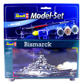 REVELL MAKETA MODEL SET BISMARCK