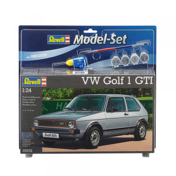 REVELL MAKETA MODEL SET VW GOLF 1 GTI 