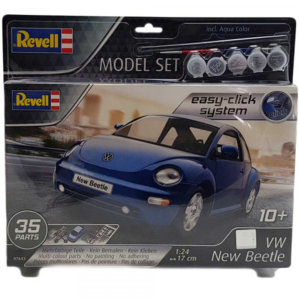 REVELL MAKETA MODEL SET VW NEW BEETLE 