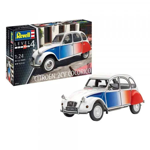 REVELL MAKETA MODEL SET CITROEN 2CV 