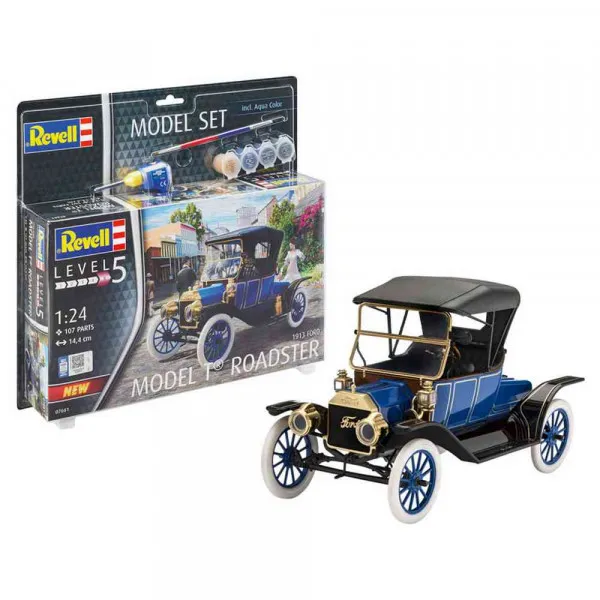 REVELL MAKETA MODEL SET 1913 FORD MODEL T ROADSTER 