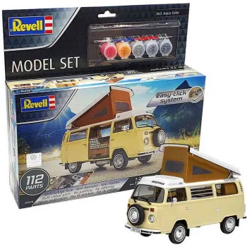 REVELL MODEL SET VW T2 CAMPER EASY-CLICK-SYSTEM