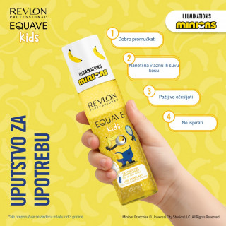 REVLON EQUAVE BALZAM ZA RASČEŠLJAVANJE U SPREJU MINIONS  200ML 