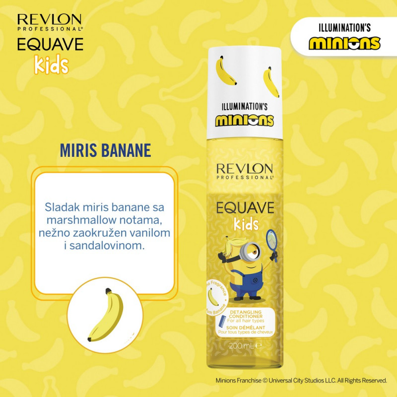 REVLON EQUAVE BALZAM ZA RASČEŠLJAVANJE U SPREJU MINIONS  200ML 