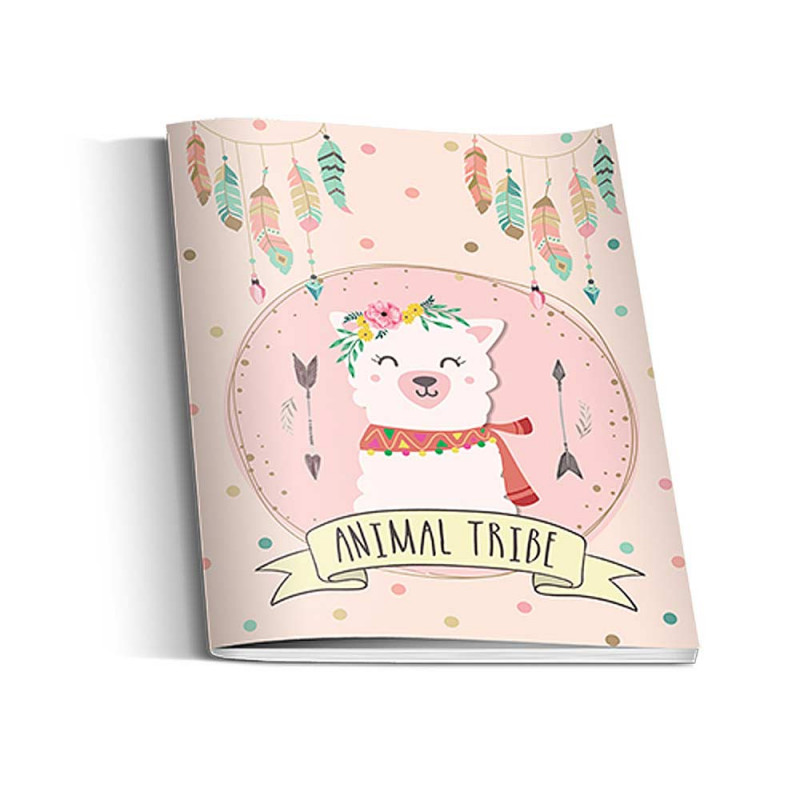SAVPO ANIMAL TRIBE SVESKA A4 MEK POVEZ DIKTO UV LAK 60 LISTA 